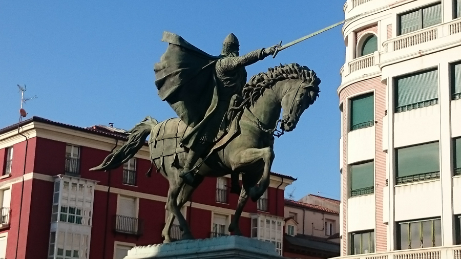Estatua del Cid Campeador de Burgos